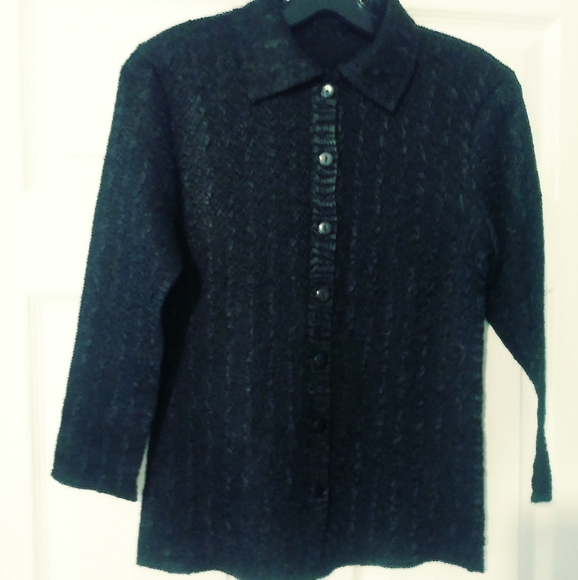 πLEO&NICOLE PINK CROCHET LADY TOP.π - Picture 4 of 8